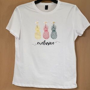 Women’s large SHEIN t-shirt.